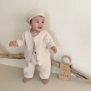 [디작소]여아 남아 유아 아동 봄 호디 가디건 점퍼