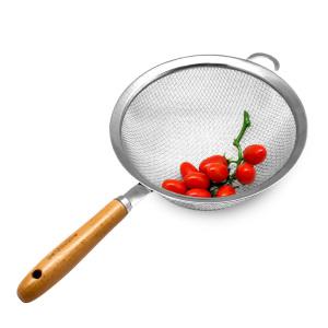 벨라쿠진 비치우드 핸들 2중 체망/건지게, 21cm