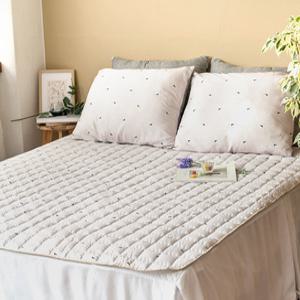 더자리 에코항균 패턴 누빔 패드, S/SS, 루나아이보리