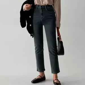 [에이와비] [150ver] #AWABMADE:_스모키블루일자팬츠 -시크릿밴딩/ykk지퍼/1color/4size