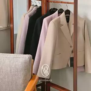 핫핑 [LOVB] L-1366 원버튼 싱글숏자켓