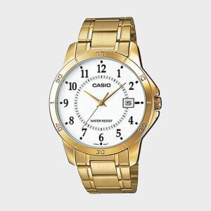 CASIO 카시오 MTP-V004G-7B 남성시계 심플 메탈 손목시계