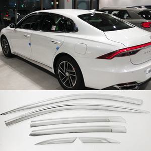 오토크로바 2020 더뉴그랜져 IG 크롬 썬바이져 6P세트 선바이저 빗물받이 크롬몰딩 윈도우 도어바이져