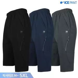 [슈퍼맨]여름_마찌B스판반바지 남자 밴딩 스판 지퍼포켓 등산복