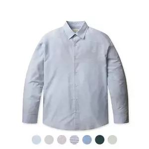 [폴햄] 남성 린넨 블렌디드 긴팔 셔츠_PHD2WC1912