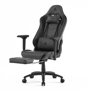 에이픽스 컴퓨터 게이밍의자 GC001울프FR 발받침 레이싱체어