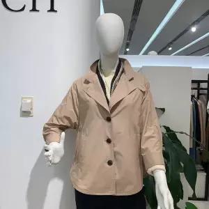 갤러리아 안지크(23S/S 80%) 세미기장바바리 숏트랜치코트 (AH2BR1100)