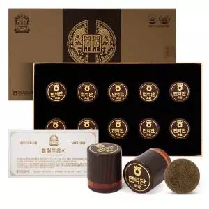 [황풍정][풍기인삼농협] 황풍정 황풍정 면역단 로얄 3.75g x 10환/ 쇼핑백 포함