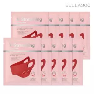 [10매]벨라수 V 스트레칭 밴드 마스크 12g