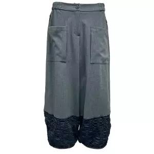 [데시데](의정부점)물결배색 배기 슬랙스 DNW209