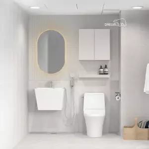 [DAELIM]대림바스 무드웨이브 LED 거울형 소형욕실 리모델링