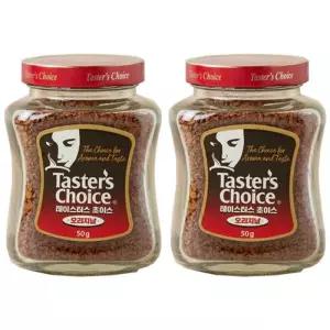 네스카페 테이스터스 초이스 오리지날 50g x2병