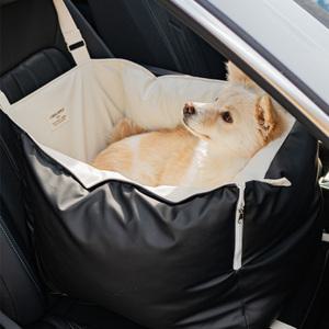 초코펫하우스 강아지카시트 애견 반려견 차시트 로얄 사각 카시트