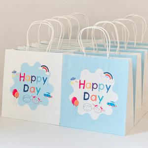 종이쇼핑백 20개입 22x23x9cm 어린이집 유치원 어린이날 생일선물 선물포장