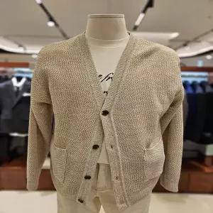 [킨록바이킨록앤더슨](신세계 사우스시티)베이지 한지사 가디건[CHW02L310]