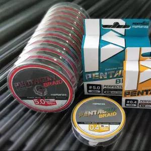 [마탄자] 펜타곤 PE합사(0.4호~4호/110m~200m) 올 PE코팅/8합사