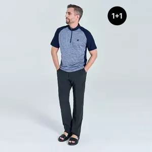 [마운틴밸리][라스트][1+1] 여름 베이직 사방스판 쿨링 베이직 팬츠