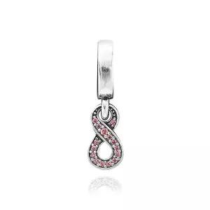 [판도라] 판도라 PANDORA 792766C01 스파클링 인피니티 펜던트 댕글 실버 여성 참