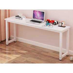 폭 좁은 책상 테이블 좁고 소파 뒤 긴