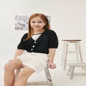 [BEEN] BY24CK03NV 네이비 스카시 반팔 니트 가디건