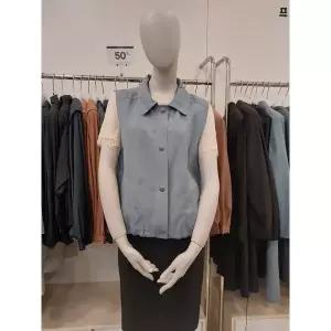 [하프클럽/프로그램]프로그램 NC 해운대점 파격할인  까실까실 시원한 린넨 조끼 P242V023