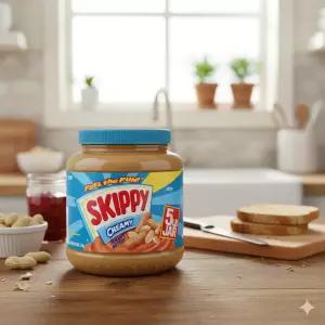 SKIPPY 스키피 크리미 피넛 땅콩 버터 2.27kg 대용량
