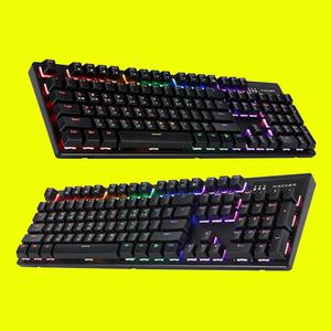 앱코 K560 무빙 레인보우 LED 게이밍 기계식 키보드