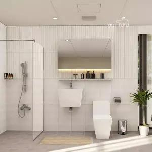 [DAELIM]대림바스 코지스퀘어 LED슬라이딩장 거실욕실 리모델링