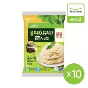 풀무원 지구식단 얇은 두유면150g 10개