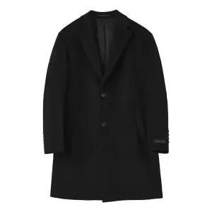 [롯데백화점]맨잇슈트 맨잇슈트 역시즌 특가 캐시미어 혼방 블랙 클래식핏 코트