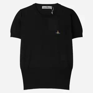 [비비안웨스트우드] 베아 로고 반팔 니트 블랙 1803002Q Y001A N402 71929515