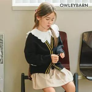 [보리보리/올리반]올리반 플라워스마일가디건(블랙)