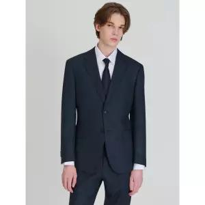 [로가디스] [로가디스] 울 폴리 미니멀 루즈 핏 수트 재킷  애쉬 (RX4701N014) (RX4701N014)