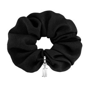 LALA J 쉬폰 헤어 스크런치 - 블랙 (JALJHS3BS806FA000)