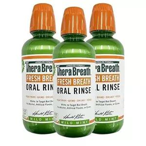 [셀러허브 1][아이깨끗해] 테라브레스 오랄 린스 마일드민트 473ml x 3개 구강청결제