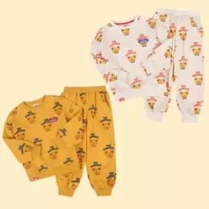 [롯데백화점]코코리따 럭키베어티셔츠바지상하세트CEMS24WE1