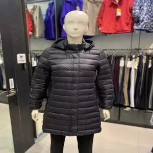 [마운티아] 24년 여성 겨울 롱 경량 룽고다운자켓 8 1MQJDW4503-BK