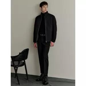 [갤럭시 라이프스타일] [三無衣服] 경량 스트레치 숏 다운 점퍼  블랙 (GC4X38S065)