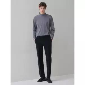 [갤럭시 라이프스타일] [三無衣服] 스트레치 몰스킨 슬랙스  네이비 (GC4X21S03R)