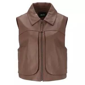 [롯데백화점]abfz 리얼 양가죽 베스트 APY4FFL2J