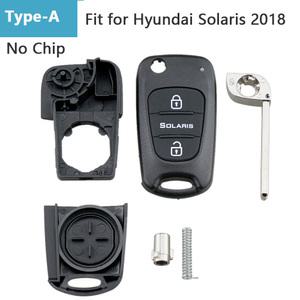 차 키 포브 케이스 쉘 언컷 블레이드 날 3 버튼 기아 소울 2010-2013 현대 I30 투싼 K2 K5 용