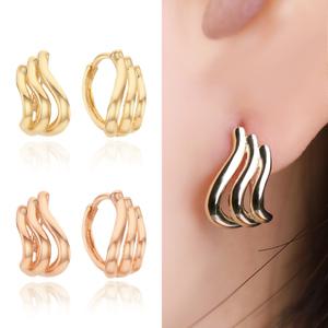 14K 18K 귀걸이 여성 핑크골드 유니온 날개 원터치 귀걸이 아내 여자친구 기념일 선물