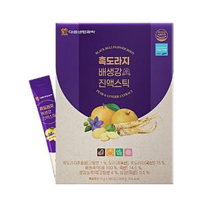 대웅생명과학 흑도라지배생강 진액스틱 10g x 100포 부모님 구정 명절선물세트