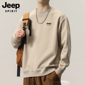 JEEP 남자 맨투맨 긴팔티 면질 데일리 맨투맨