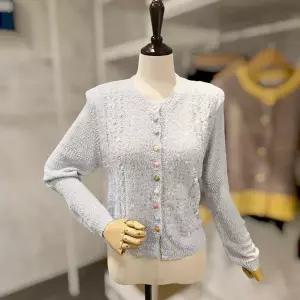 [대구백화점] [페이지플린]컬러 스팽글 부클가디건(F5ACA517A)