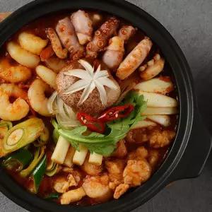 (달성식품) 부산 명물의 그 맛! 당일도축 한우곱창 낙곱새 밀키트 2인분 (850g