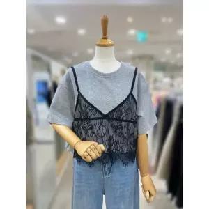 [NS홈쇼핑][레코브]레이스 뷔스티에 반팔티셔츠(LK31E4ST504X)[35080813]