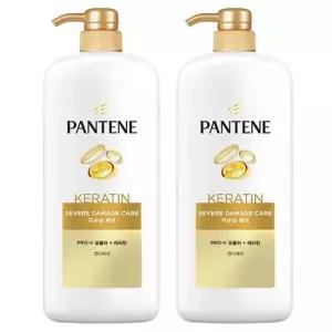팬틴 케라틴 극손상케어 컨디셔너 1200mlX2개 대용량 린스