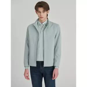 [로가디스] 폴리 스탠 칼라 숏 블루종  그린 (RY5239P04M)