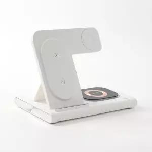 추카상점 4IN1애플용고속무선충전기 화이트  C타입충전기